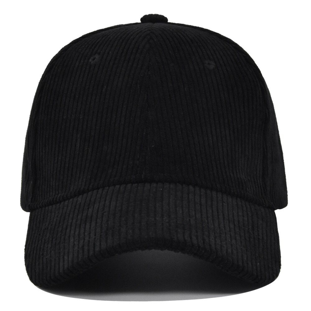 Version coréenne du costume deux pièces version coréenne de la casquette de baseball chapeau en velours côtelé 百搭秀 visage petit chapeau pour hommes de l'avant-toit de la de la rue