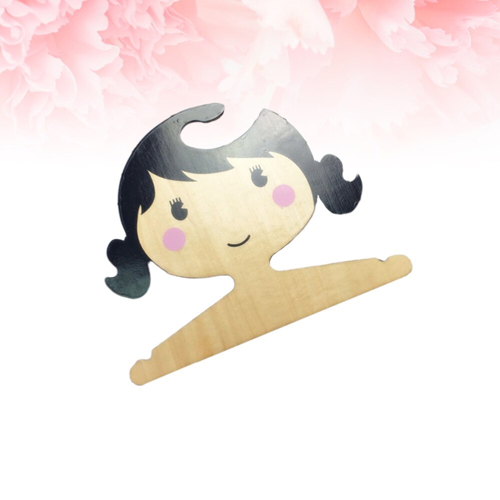 Hand Made Wooden Clothes Rack Wood Clothes Hanger Coat Hanger for Kids Room Children's Clothing Store ) Wooden hanger storage