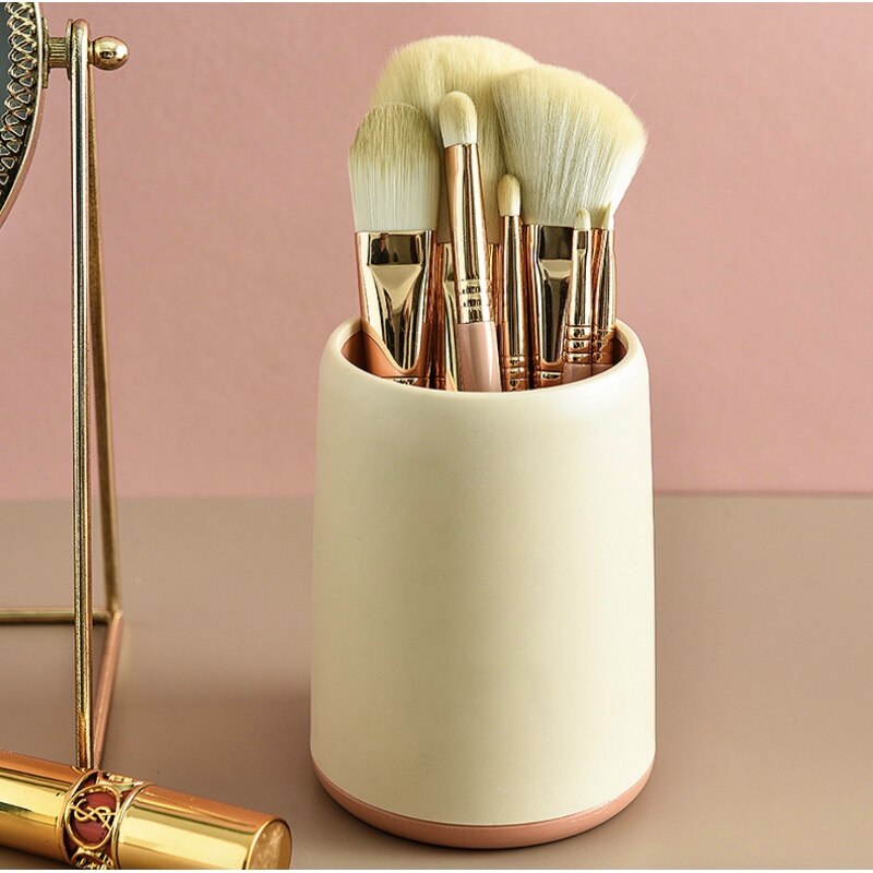 Simple Round Pen Holder Kids Stationery Home Pencil Organizer File Desk Set Offices School Container