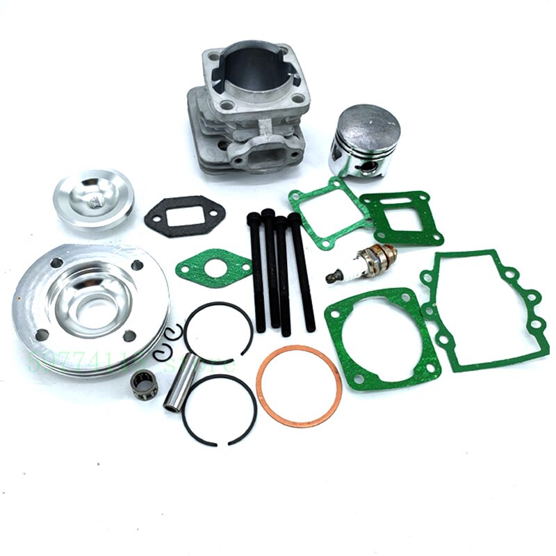44mm cilindro Assy gran cilindro 44-6 Kit 2 ranuras para 47cc 49cc Mini suciedad ATV bolsillo bicis Minimoto: Plata