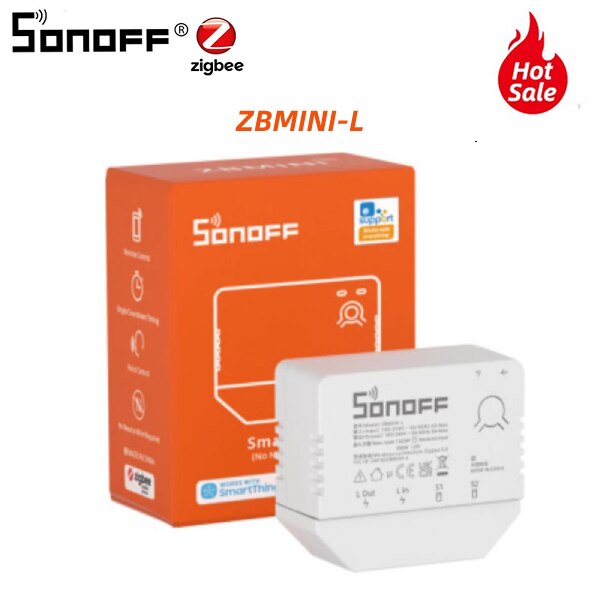 SONOFF Zigbee Bridge / ZBMini / ZB Dongle-P / ZBMINI-L Smart Home eWelink APP Remote Control Works With Alexa Google Home: Multicolor