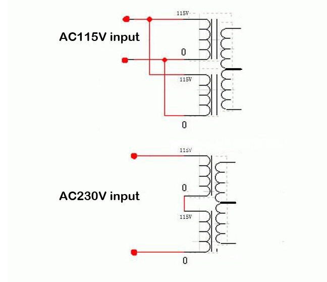 ZEROZONE 65VA 4 lignes pur cuivre r-core transformateur 9V 12V 15V 18V 20V 24V 26V 28V-L13-15-3