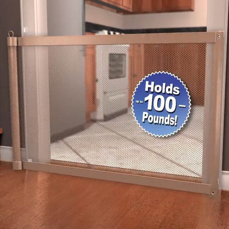 Valla de malla para perro, puerta de seguridad para interior y exterior, recinto de seguridad para mascotas, suministros para mascotas,