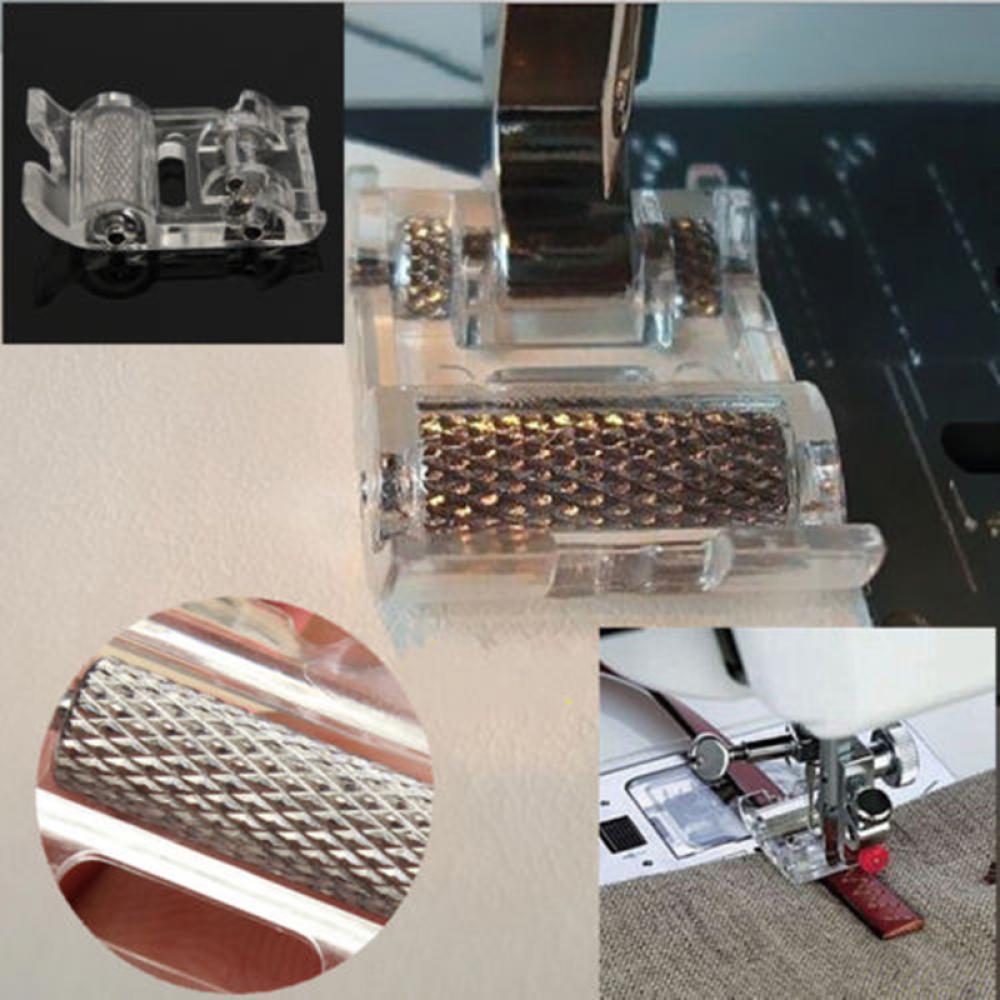 Low Shank Roller Presser Foot For Snap Singer Brother Janome Juki Sewing Machine Check-storedoor Sew Leather Roller Presser Foot