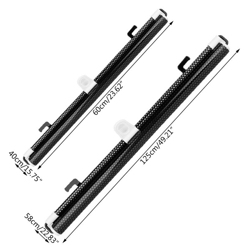 Auto Fenster Schatten Fenster Versenkbare Auto Sonnenschutz für Blockieren Blendung und Wärme Geeignet für Auto