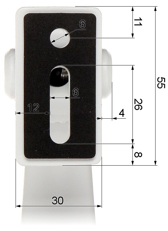 Original cámara cctv Dahua soporte de montaje en pared DH-PFB120W DH-PFB120WS dahua Cámara corchetes CCTV soporte