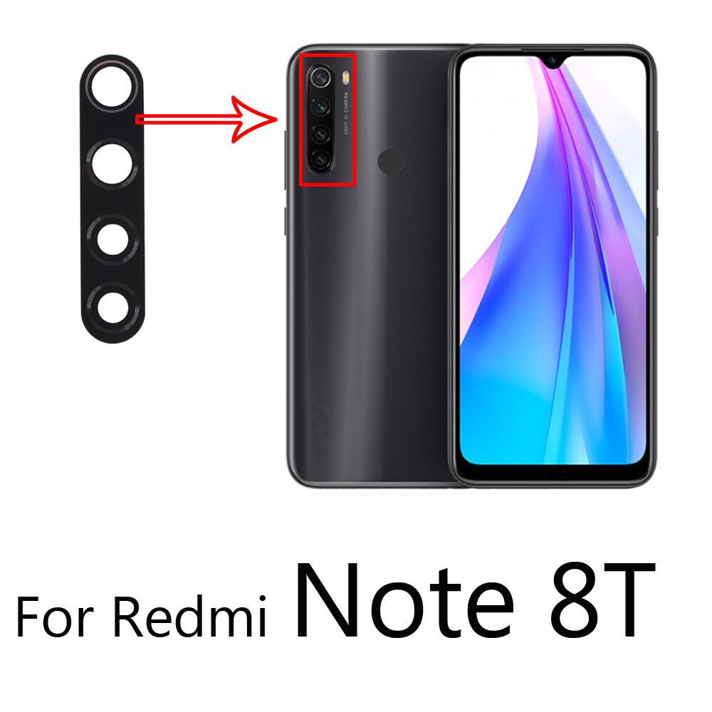 Hinten Zurück Kamera Glas Objektiv Abdeckung Für Xiaomi Redmi Hinweis 8 8T 8 Profi: Pro Redmi Hinweis 8T
