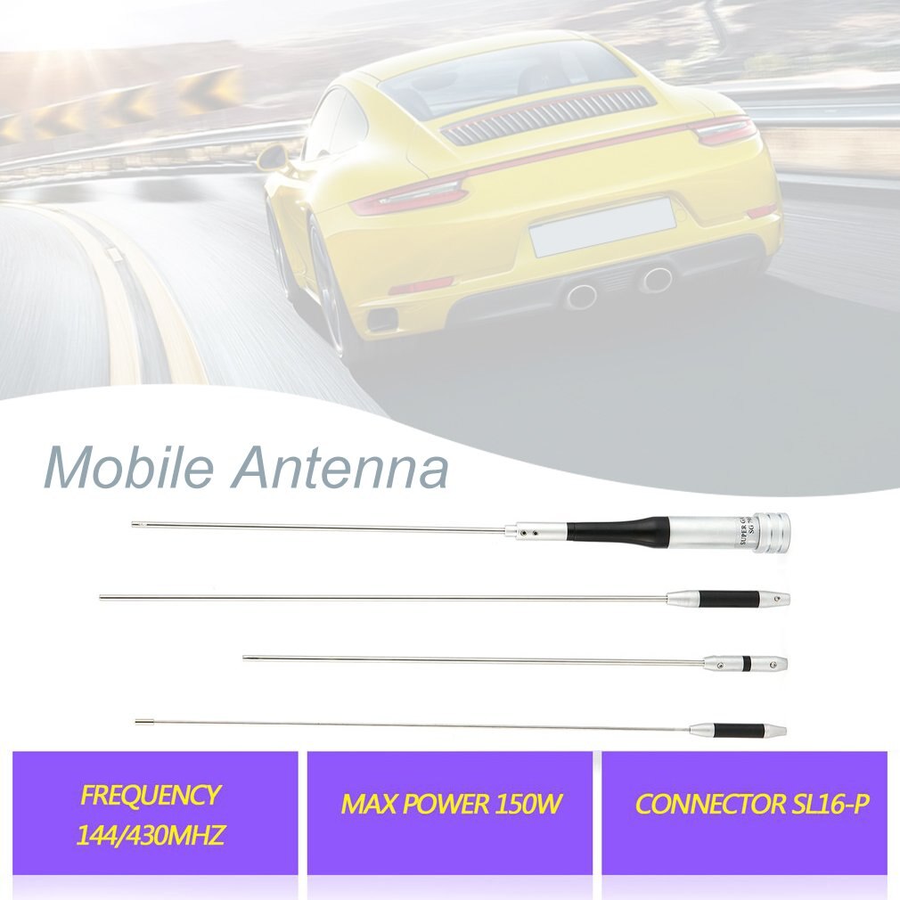 Antena de doble banda U/V DIAMOND SG7900 antena móvil 144/430Mhz SG-7900 alta ganancia dBi Antena de radio de coche Antena de Base de señal fuerte