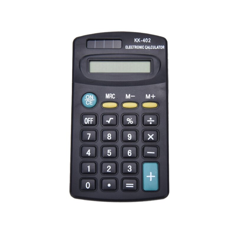 8 Digits Standard Electronic Calculators Battery Powered Calculator with Large LCD Display for Office Home School Use