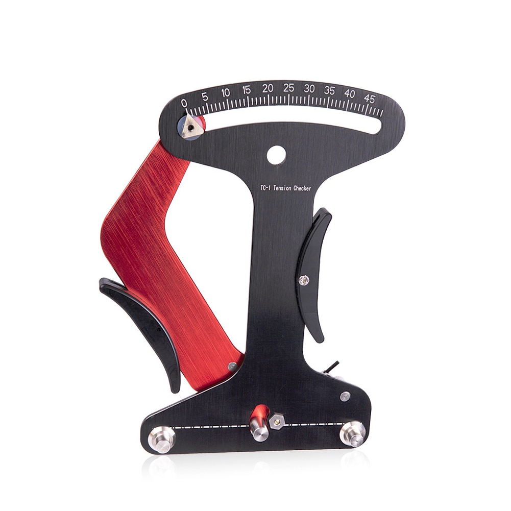 Narzędzie rowerowe miernik napięcia szprych dla MTB Droga koło rowerowe szprychy szachownica niezawodny wskaźnik dokładny i stabilny zatrzymać aluminium: Default Title