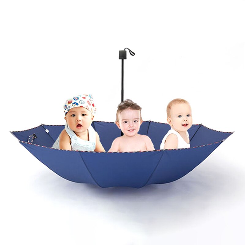 125CM Big Top Umbrella Men Rain Woman Windproof Large Umbrellas Male Women Sun 3 Folding Big Umbrella Outdoor Parapluie