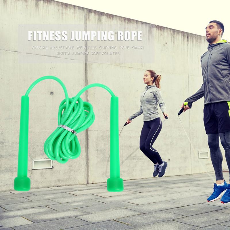 9 Voet Sprong Springtouwen Kabel Staal Verstelbare Snelle Speed Abs Handvat Springtouwen Training Boksen Sport Oefeningen