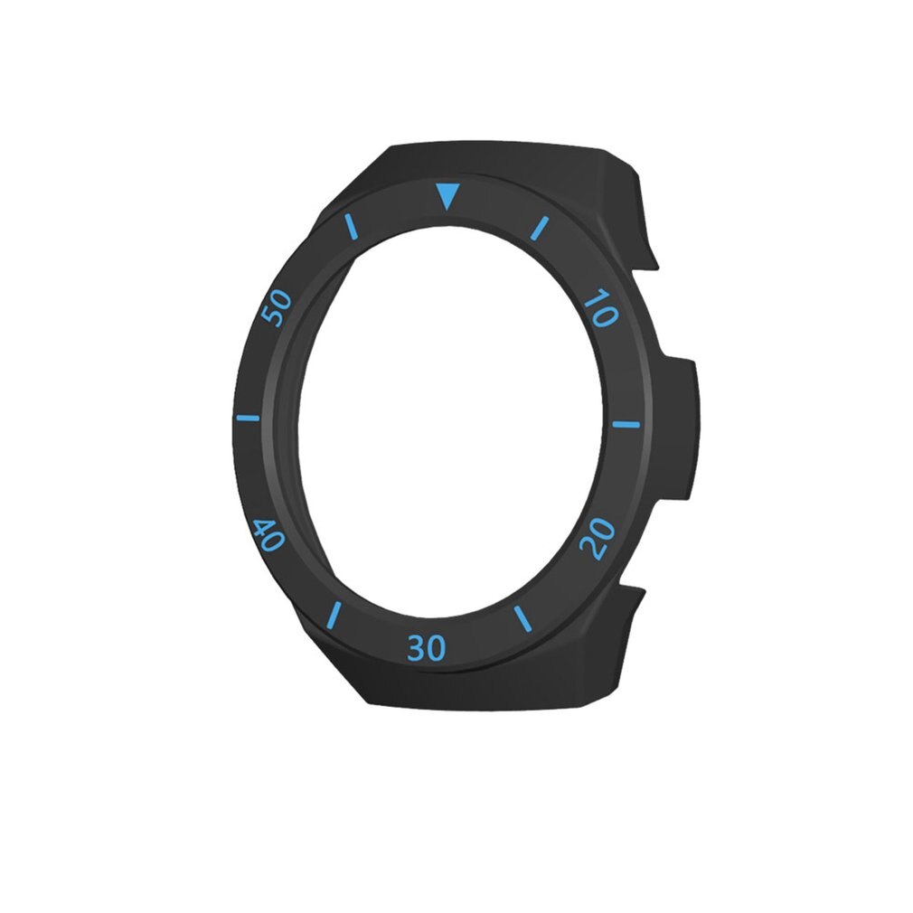 Beschermhoes voor huawei watch  gt 2e, beschermhoes voor huawei watch  gt 2e, volledige beschermhoes: Zwartblauw