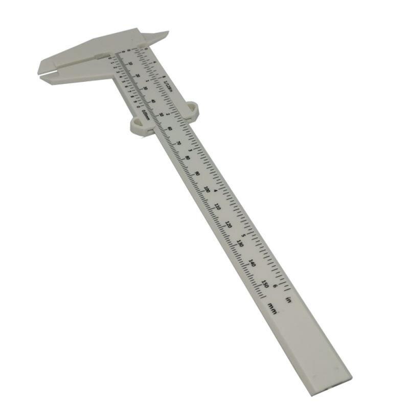 0.5mm Vernier Caliper Double Scale Plastic Vernier Caliper Measuring Student: 02
