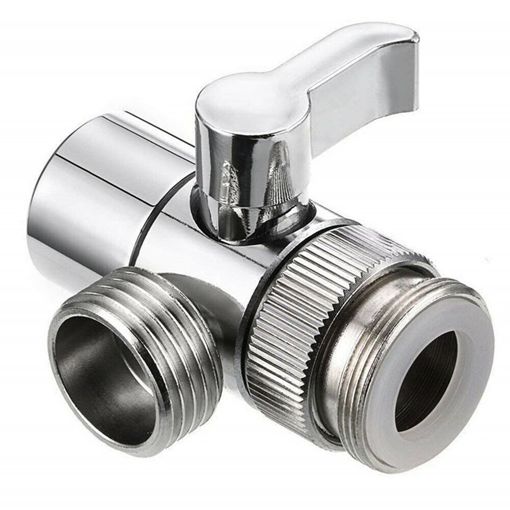Schalter Wasserhahn Adapter 3 Weg T Stecker Dusche Kopf Umsteller Ventil Heimat Verbesserung Dusche Armaturen Wasser Separator