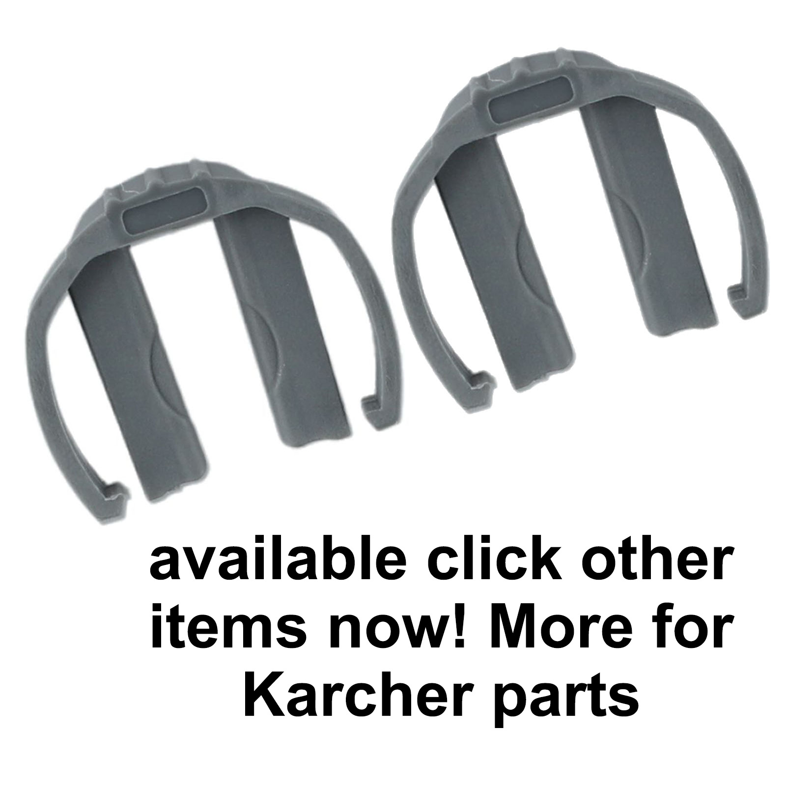 Clips C de manguera para Karcher K2 K3, gatillo de lavadora a presión y piezas de repuesto de manguera, Clips C, conector de bloqueo rápido, 4 Uds.