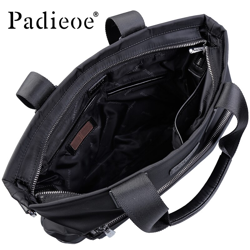 Padieoe waterdichte aktetas voor heren, duurzame nylon laptop schoudertas, tote bags voor heren  nb160749-1