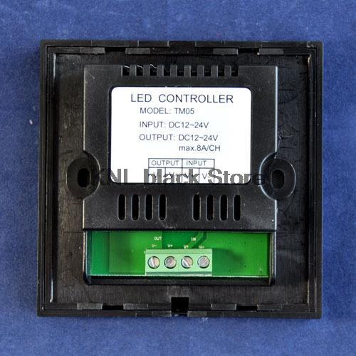 1 Channel LED Touch Panel Dimmer Switch DC12V-24V Led Lamp Home Lighting Controller Led Lighting Brightness Controller
