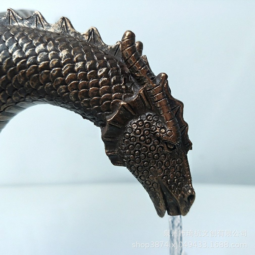 Dragon Fountain Pool Pond Waterfall Fountain Garden Decoration Outdoor Bird Bath Solar Powered Fountain Floating Water