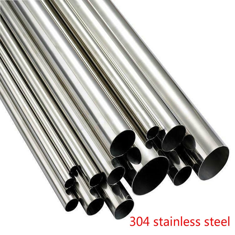 Længde 500 mm multispecifikation rustfrit stål kapillær sømløst lige rør kan modstå høj temperatur og er let at rengøre