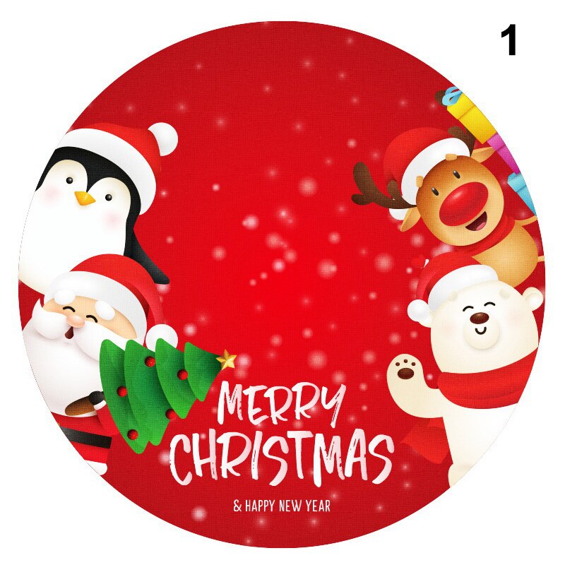Juletræ nederdel rød jul jingle træ måtten med kvast xmas stort træ måtte til jul festdekorationer okt 99: 1