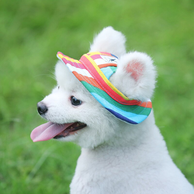 Hond Cap Tailup Zomer Doek Mesh Ademend Huisdier Zonnehoed Canvas Voor Kleine Hond Huisdier Producten