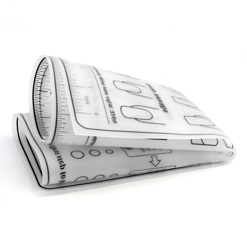 Silicone Nail 3D Nail Art Display Training Practice Sheets Art Lines Practice UV Acrylic Nails Template Learning Sticker