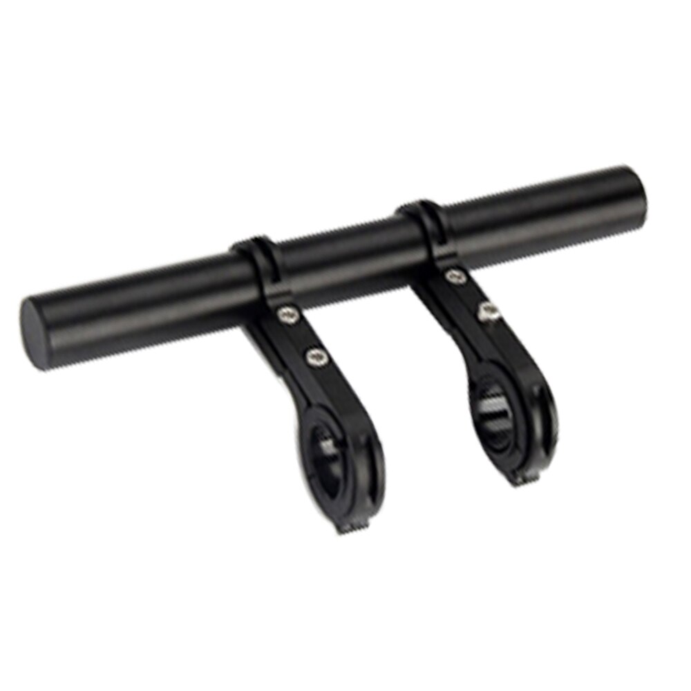 10/20cm Bicycle Handlebar Extender Mountain Bike MTB Handlebar Expander Bike Cycling Mount Headlight Bracket Holder Accessorie: black double