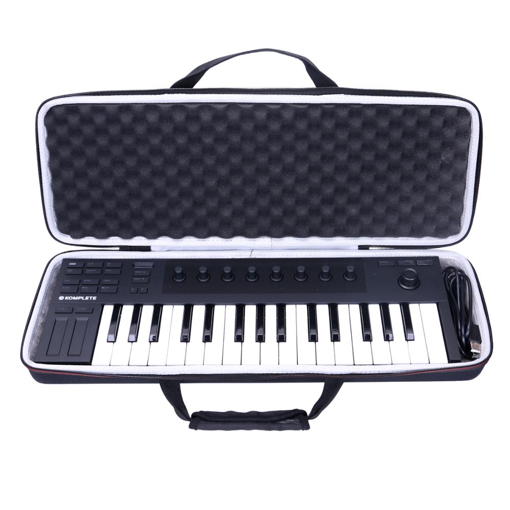 Ltgem eva svart bæreveske til innfødt instrument komplete kontroll  m32 kontrollertastatur