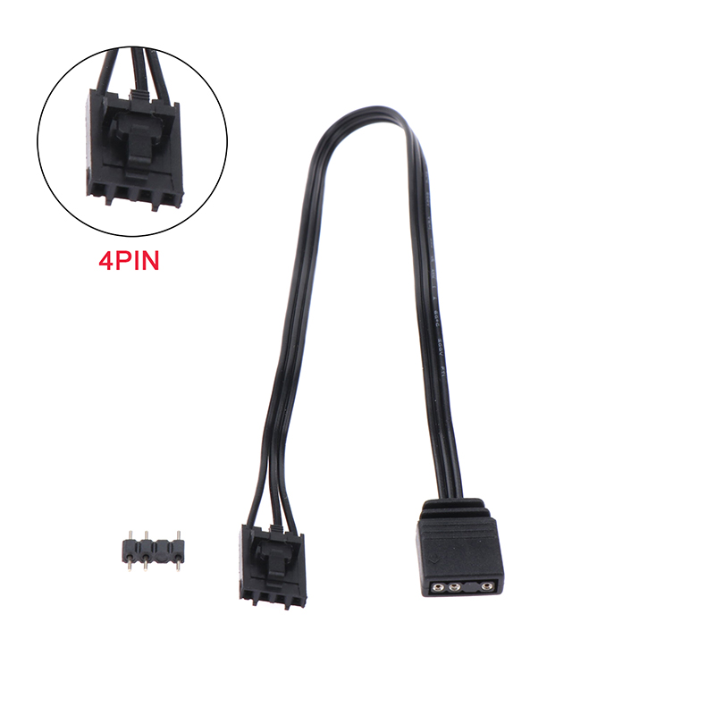 Adapter kabel für Corsair RGB zu Standard Argb 4-polig 3-polig 5V Adapter Stecker Piraten schiff Regler Adapter leitung ql ll120 icue: verrotten