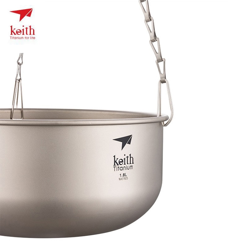 Ps corrente de titânio para pendurar no ar livre, corrente de camping, caminhadas, peças de churrasco, ultraleve, 38g, 1.8m, ti1600, envio direto