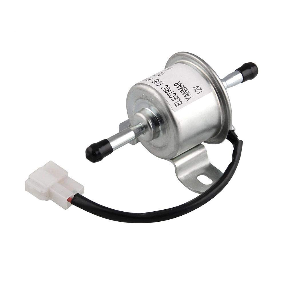 DC12V Electronic Fuel Feed Pump 129612-52100 For Yanmar 4TNV88 3TNV88 Mini Excavator
