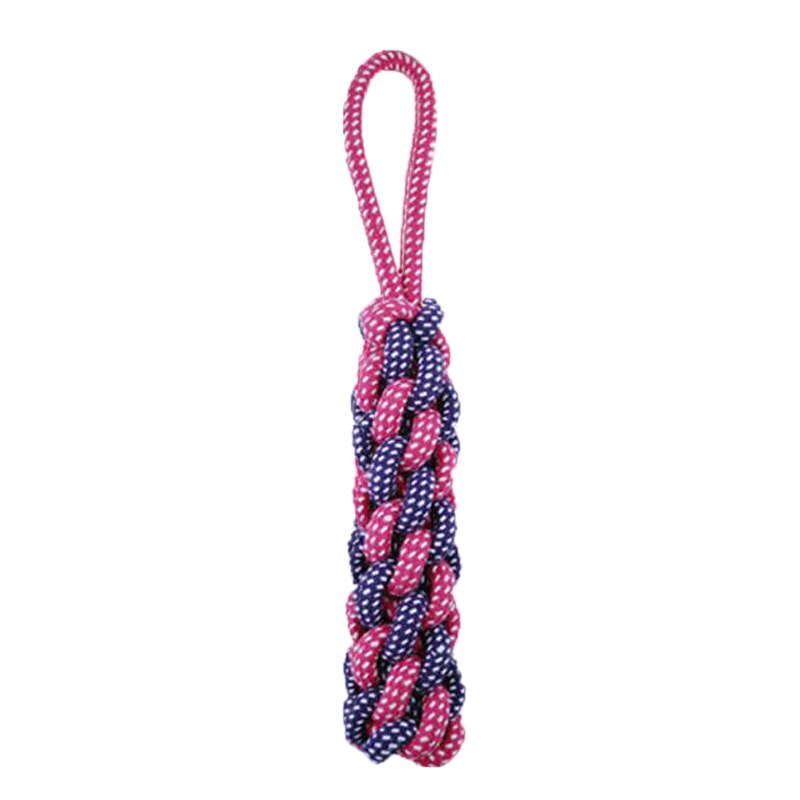 Juguetes para mascotas y perros, pelota de algodón resistente a las mordeduras, palo de cuerda con nudo, juguete interactivo para cachorros, juguetes para masticar dientes, limpieza para perros y gatos: Corn