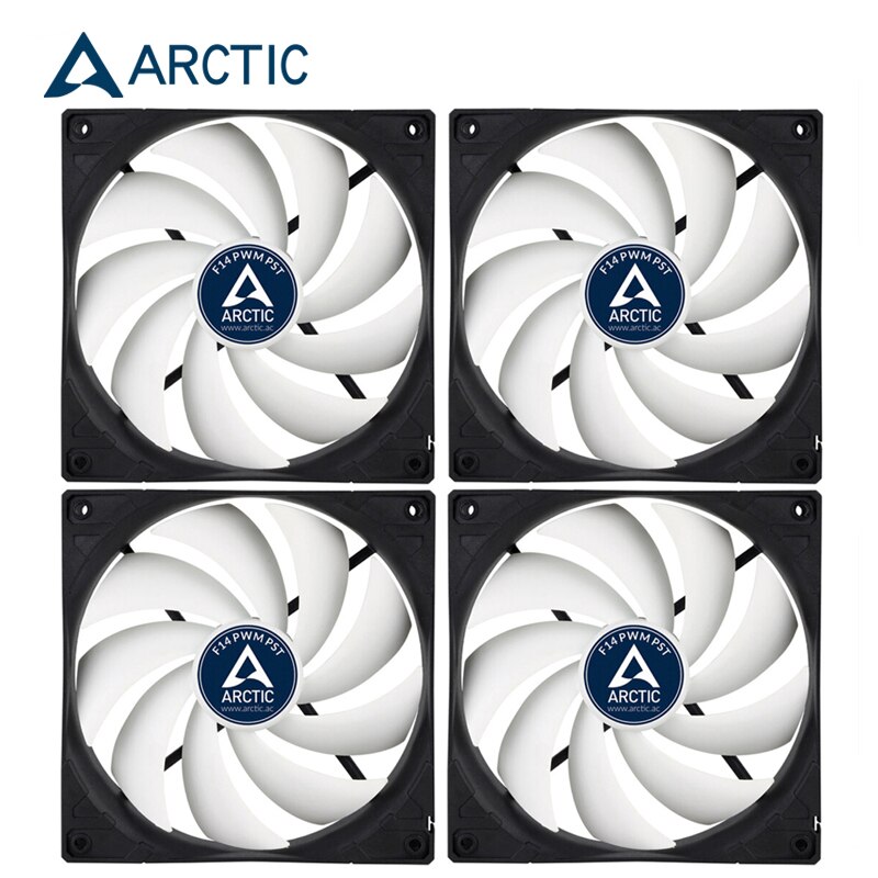 ARCTIC F14 PWM PST CPU Radiator Computer Case 140MM Fan 4Pin PWM Control Cooler Master Fluid Dynamic Bearing