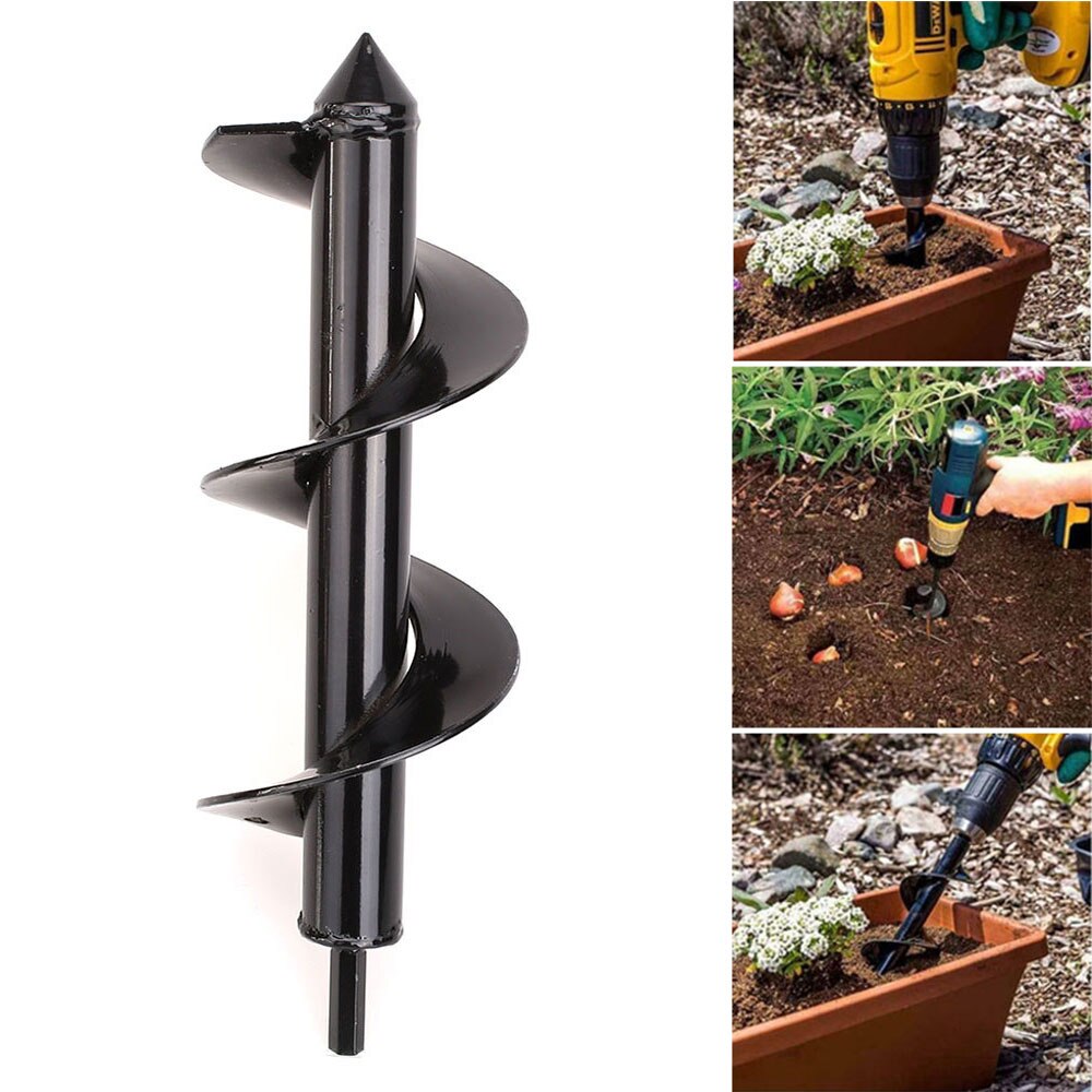 Ground Drill Mining Tool Durable High Speed Steel Ground Drill Mining Tool Practical 18cm