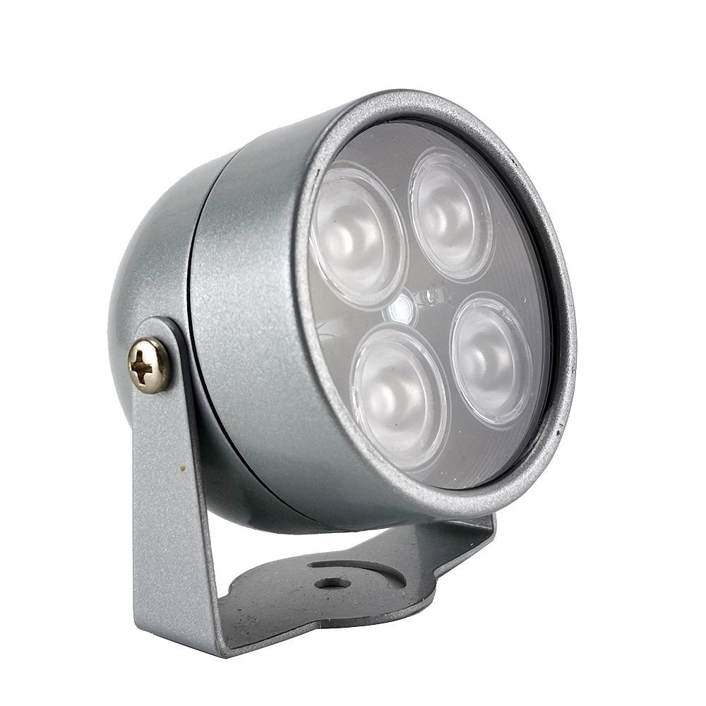 Mini cctv leds 4 array ir led illuminator light ir infrarød vandtæt nattesyn cctv fyld lys til cctv kamera ip kamera