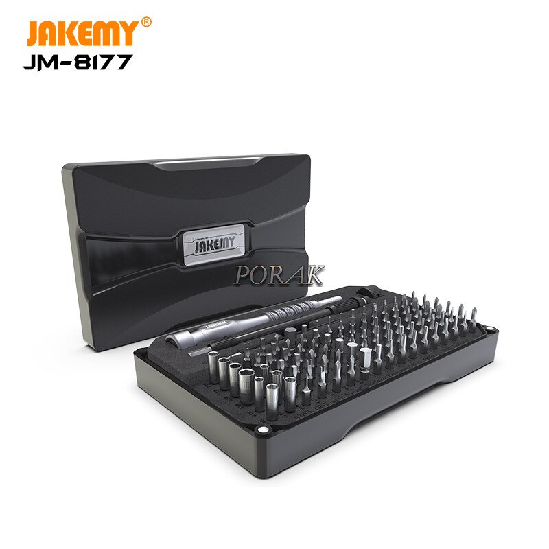 Jakemy JM-8177 Draagbare Mini Precisie Schroevendraaier Tool Set Voor Mobiele Telefoon Computer Lenzenvloeistof Thuis Diy Reparatie