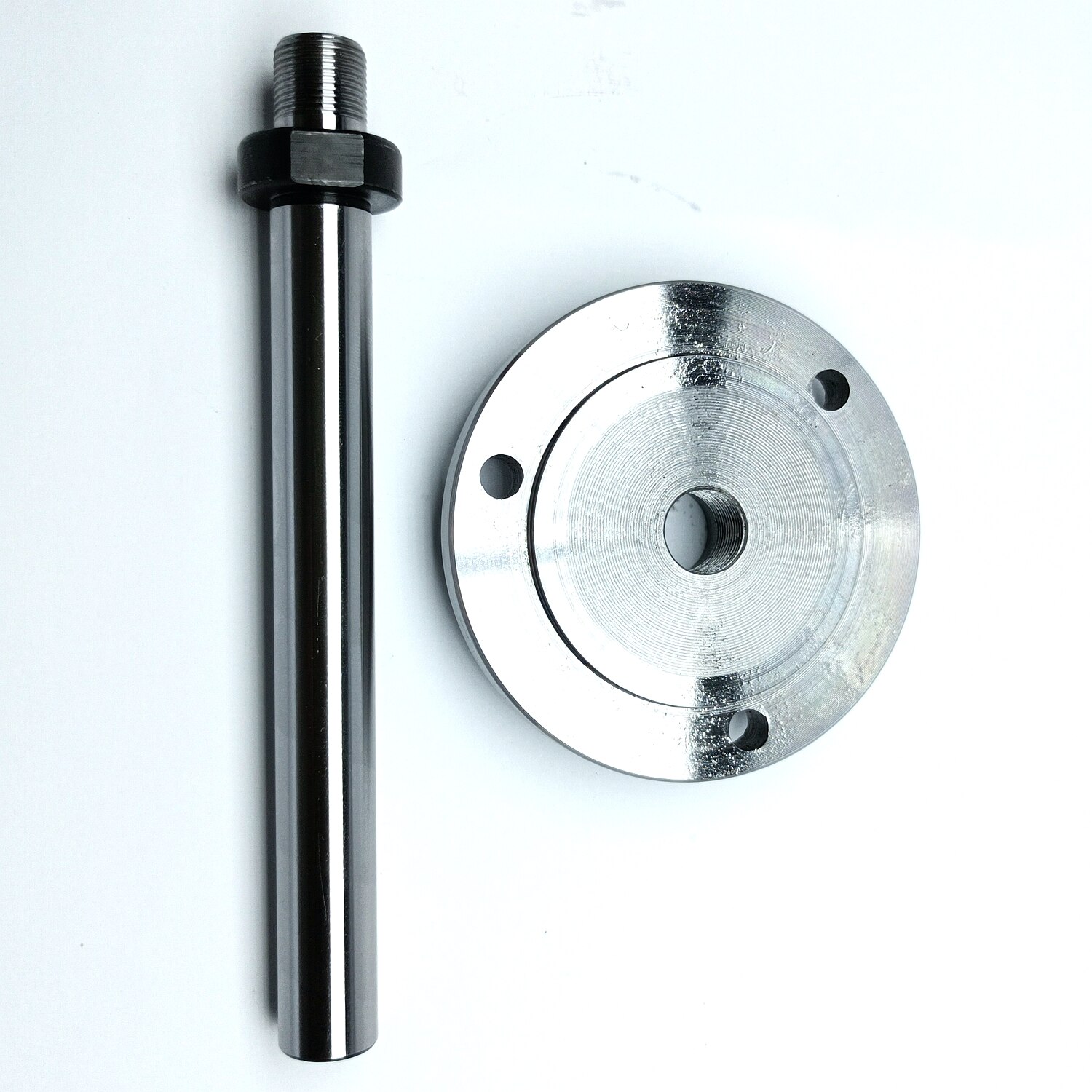 M14x1mm M14 Thread Insert Spindle Shaft DIY Wood Lathe Cutter Headstock Fit K11-80 K12-80 K11-100 K12-100 Metal Chuck