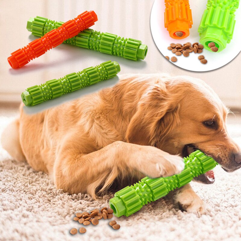 Goma de juguete para masticar para perros pequeños, juguetes de Limpieza de dientes para mascotas, mascarillas agresivas, juguetes dispensadores de comida para cachorros