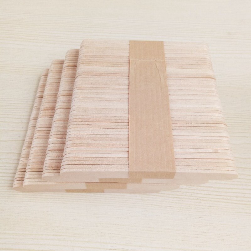 Bastoncini In Legno Naturale Per Lecca Lecca E Lavoretti Creativi - 50/100/200/500 Pezzi - 115x10x2 Mm