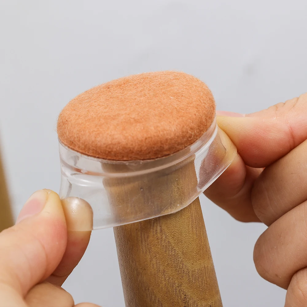40/1PCS Stoelpoot Vloerbeschermer Siliconen Meubels Voetdoppen Slijtvaste Ruisonderdrukking Beschermen Vloeren Nivellering Home Decor