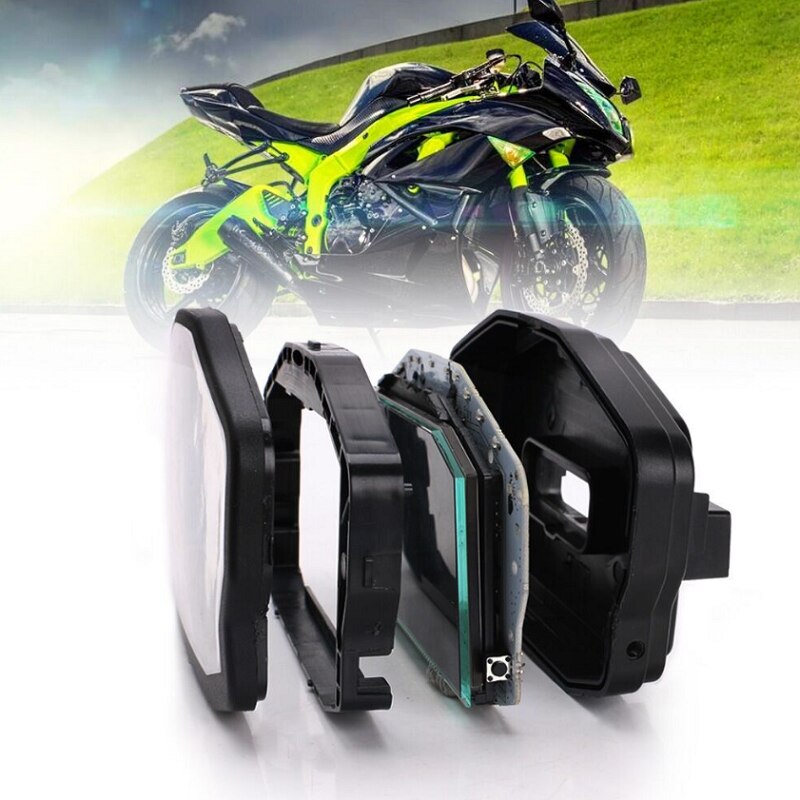 ELING – tachymètre numérique pour moto, 10000RPM, température de l&#39;eau, vitesse, niveau de carburant, odomètre, 12H, horloge pour 1 2 4 cylindres