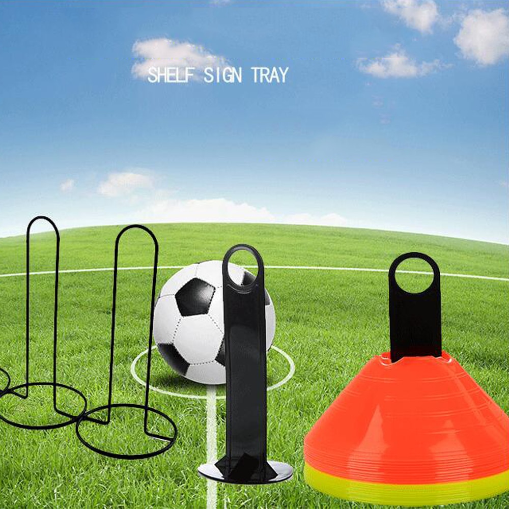 Soccer Football Accessories Plastic Handy Soccer Drill Agility Training Marker Disc Cone Holder Carrier Caddy Sport