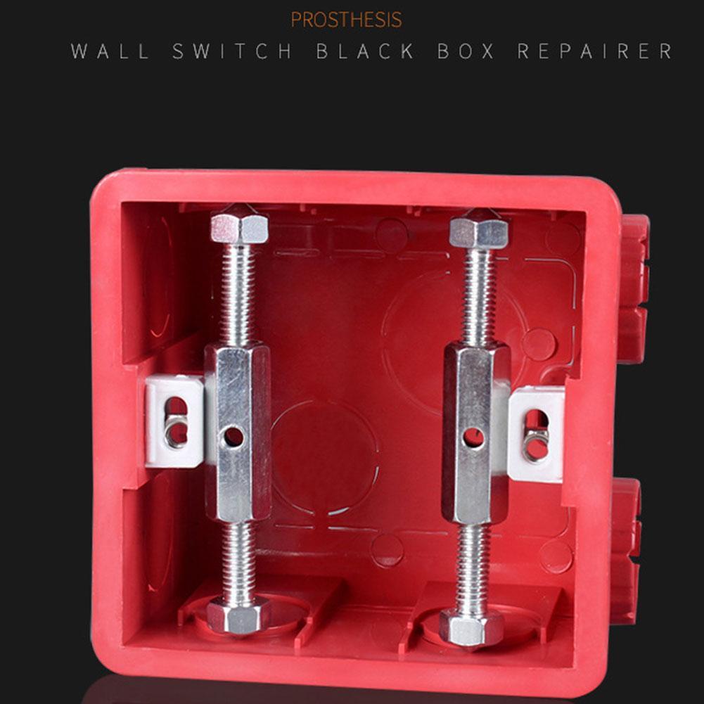 Electrical Box Repair Switch Socket Cassette Screws Support Mount Rod Switch Tool Box Accessories Electrical Repair Wall fi W5N9