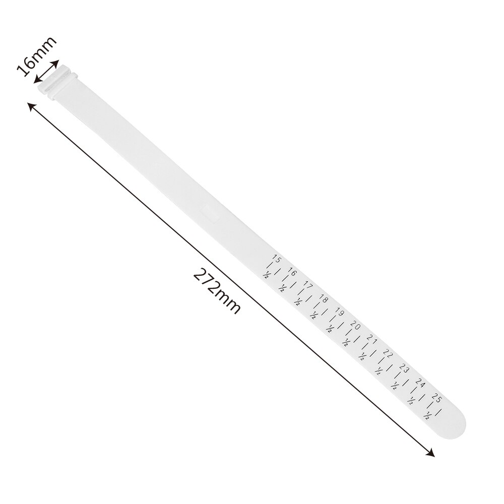 DIYWORK Gauging Tool Circle Shape Wrist Measuring Tool Measurement of Circle Jewelry Bracelet Measuring Ruler