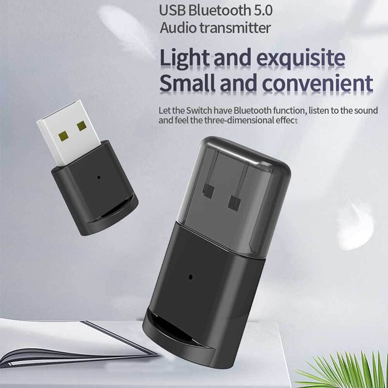 Bluetooth Adapter Usb Bluetooth 5.0 Zender Gratis Driver, Geschikt Voor Game Console PS4/PS5, Computer