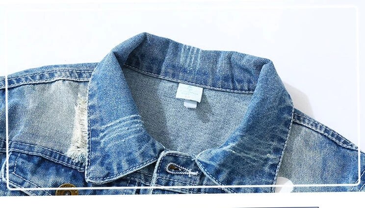 Kids Baby Jongens Denim Jasje Jongens Jeans Jas Voor Jongens Jas Kinderkleding Kinderen Meisjes Jeans Jas 2 3 4 5 6 Jaar Blauw