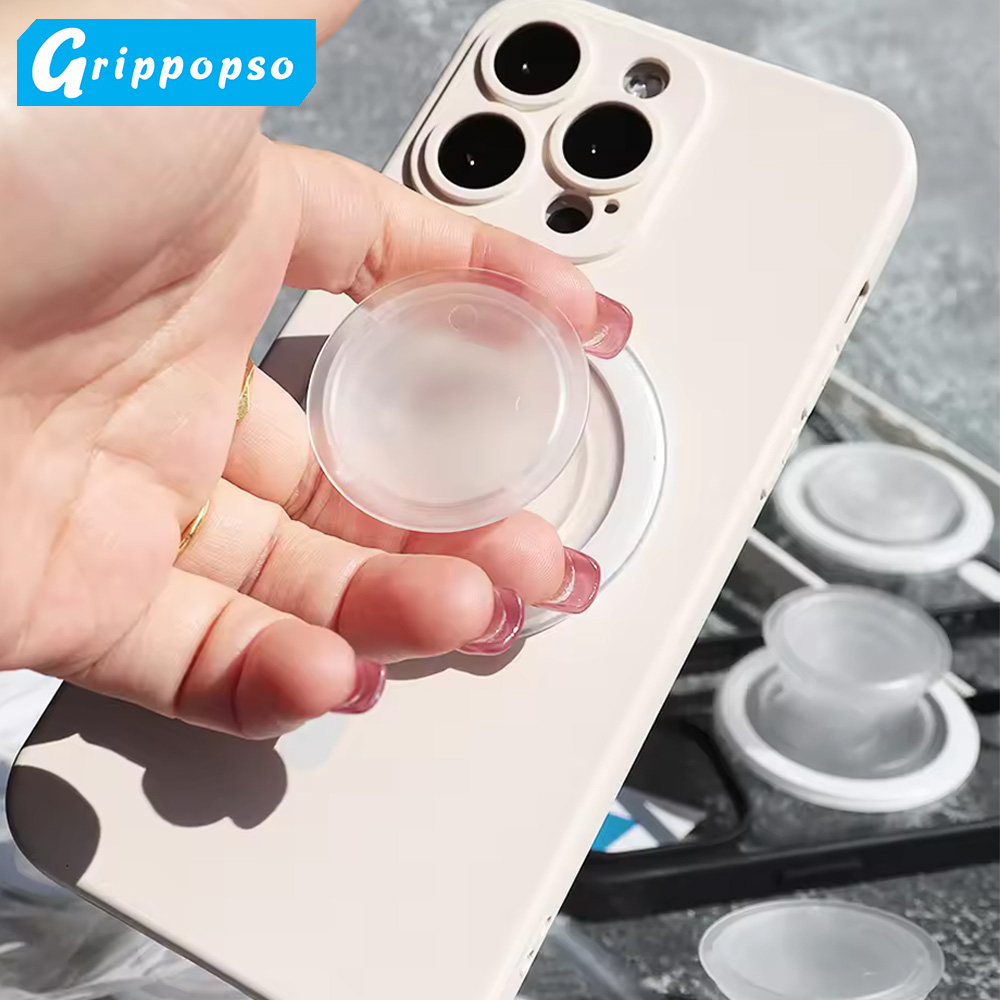 Grippopso 2PCS Luxury Magnetic Foldable Phone Grip Holder Support Magnetic 1PCS Universal Cell Phone Finger Expanding Stand