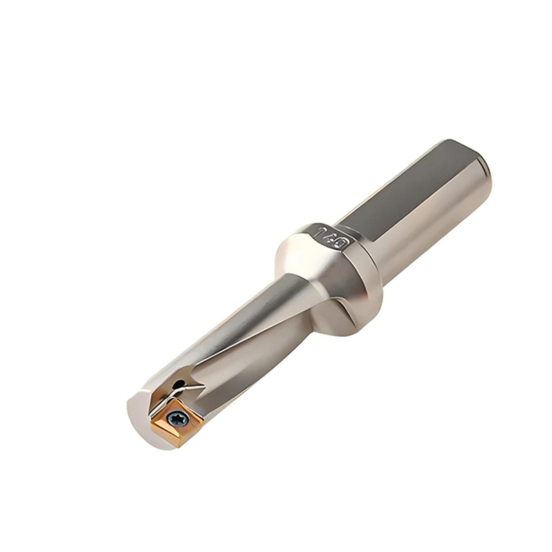 Herramientas de perforación TCAP/SF taladro en U de un solo filo 2.5D 3.25D aburrido, torneado, taladro de refrigerante interno multifunción con inserto QCMT