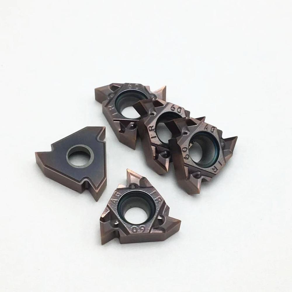MMT 16IR 16ER AG60-S UE6020 VP15TF US735 MMT16IR MMT16ER herramienta de torno de hilo prensado CNC, herramienta de torneado, piezas de 16ER AG60-S